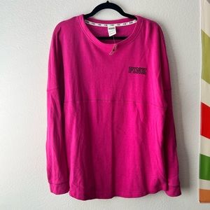 PINK Victorias Secret sweatshirt size L Pink